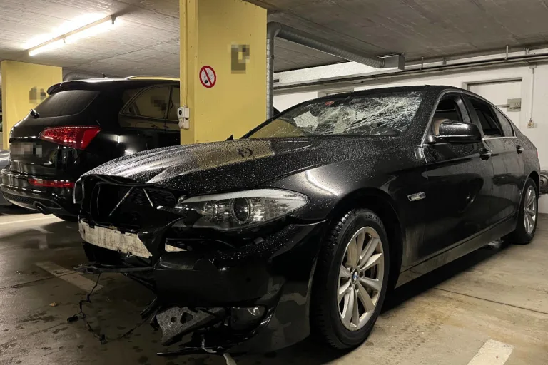 Rebstein SG – Fahrunfähig Unfall verursacht und abgehauen