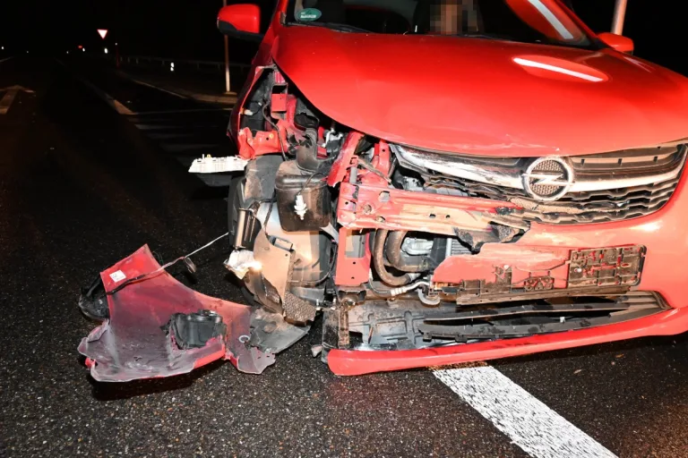 St. Margrethen SG  - Eine Person nach Kollision im Spital