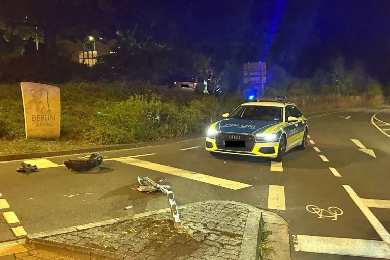 Speyer RP – Unfall nach medizinischem Notfall von Autofahrer