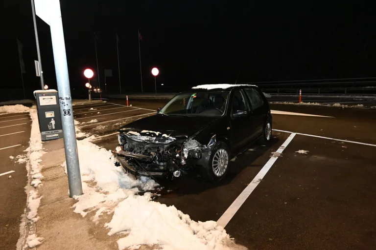 Oberbüren SG – Trotz Kollision weitergefahren