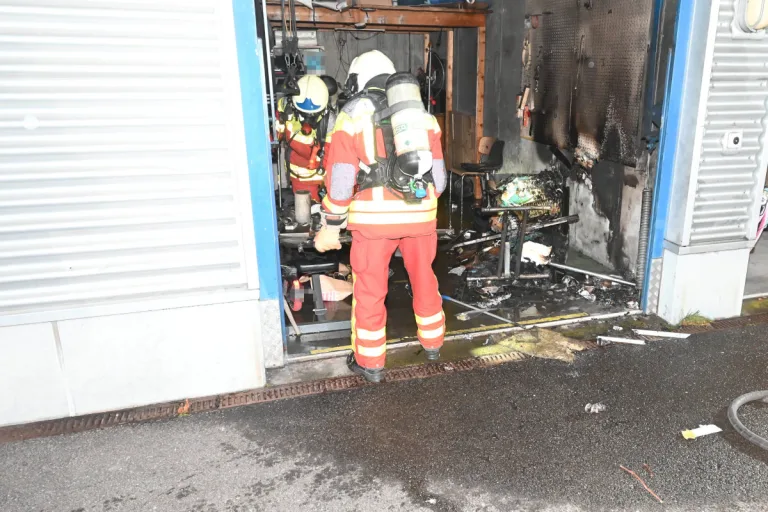 Buchs SG – Brand in Garage verursacht hohen Sachschaden