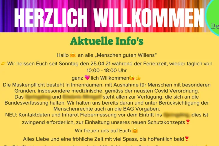 Reichenburg SZ - Schwyzer Kinderparadies seit Sonntag wieder offen