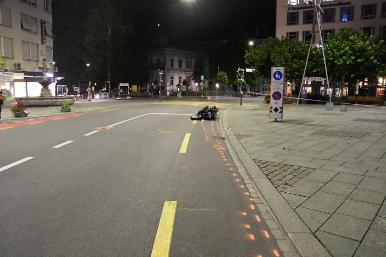 Chur GR – Motorradfahrer stürzt und verletzt sich schwer
