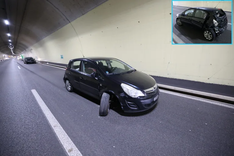 A16 Develier JU – Sekundenschlaf endet mit schwerem Unfall