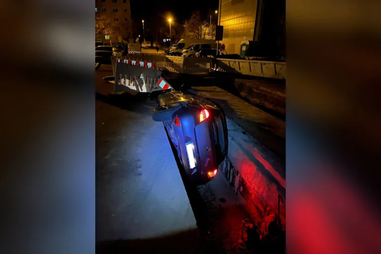Erfurt – Alkoholisiert in Baugrube gefahren