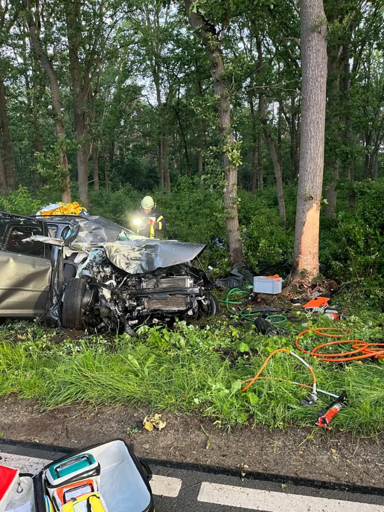 Rahden – 19-Jähriger bei Unfall lebensgefährlich verletzt