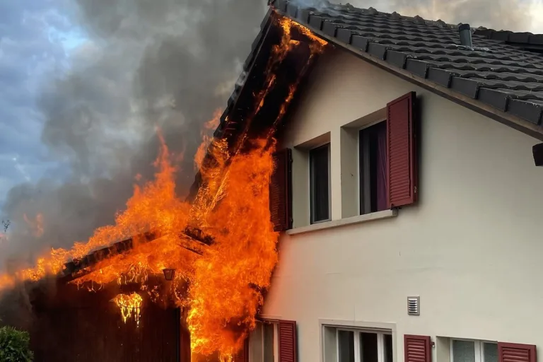 Leutwil AG - Beträchtlicher Sachschaden nach Brand 