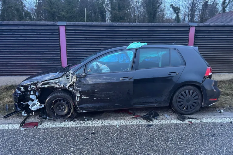 Rheinfelden AG – Unfall wegen Sekundenschlaf