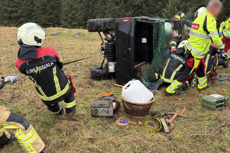 Curaglia GR – Mann bei Unfall mit Quad schwer verletzt