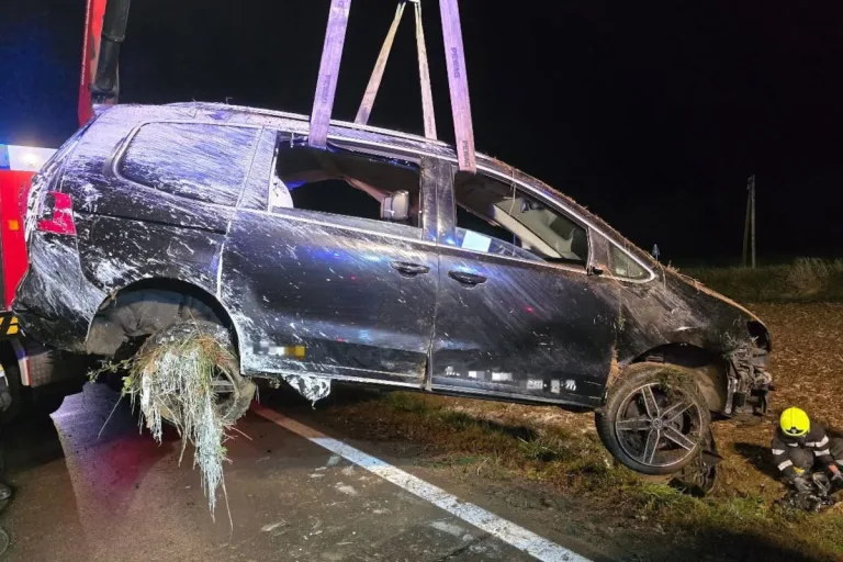 Verkehrsunfall bei Hatzendorf ST – Auto überschlägt sich