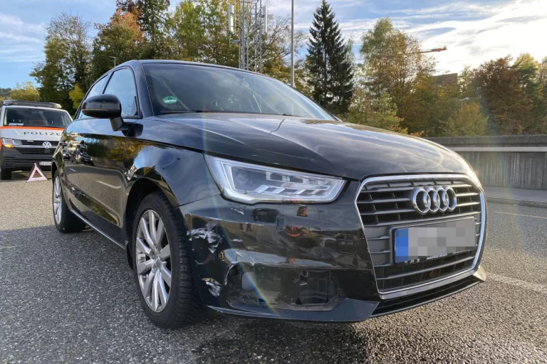 Stadt St. Gallen – Nach Unfall davongefahren