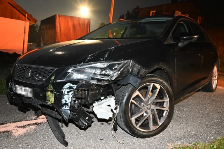 Goldingen SG - Unfallfahrer macht sich aus dem Staub