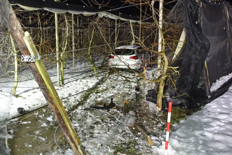 Dagmersellen LU - Alkoholisierter Autofahrer verursacht Selbstunfall - Führerschein weg