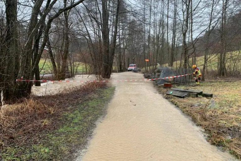 Bern – Überschwemmungen im Westen der Stadt