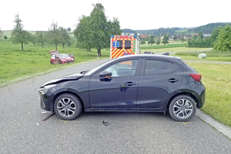 Überholmanöver verursacht Unfall in Mettlen TG