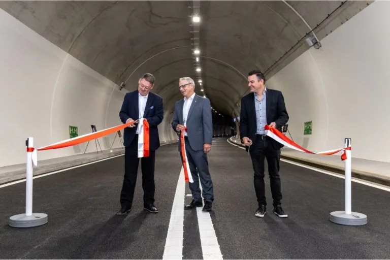 133-Millionen-Projekt abgeschlossen – Tunnel von Les Evouettes eingeweiht