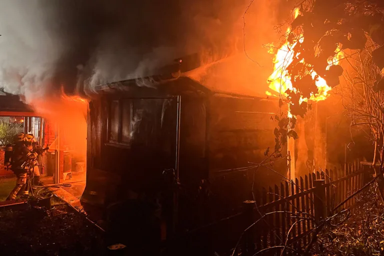Emmenbrücke LU – Brand eines Gartenhauses