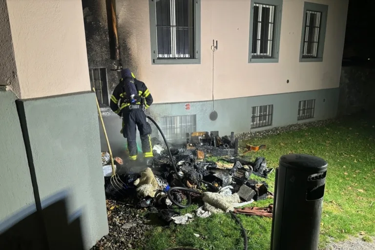 Chur GR - Verdacht auf Brandstiftung - Festnahme 