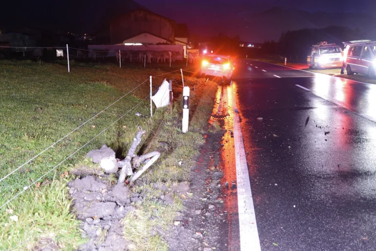 Trimmis GR – Selbstunfall durch Alkohol und Ablenkung