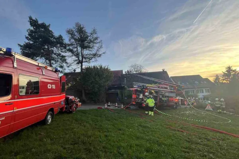 Hochwald SO - Technischer Defekt löst Brand aus 