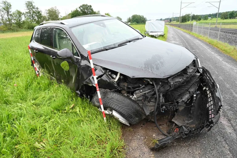 Nottwil LU - Angetrunken Unfall verursacht
