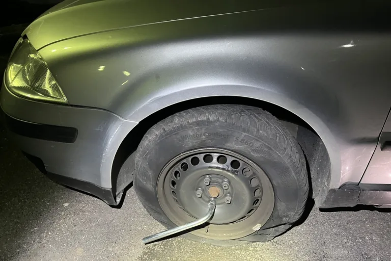 Frauenfeld TG - Mit kaputtem Vorderrad und fahrunfähig unterwegs 