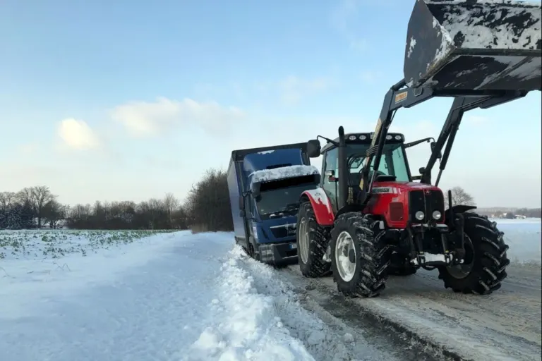Preußisch Oldendorf – Lkw-Bergung mit Folgeunfall