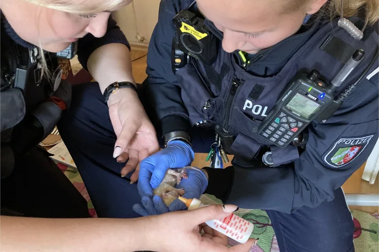 Heiligenhaus NW - Katzenbaby aus Wohnung gerettet 