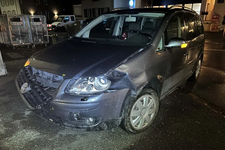 Seitlich-frontale Kollision in Reinach AG 