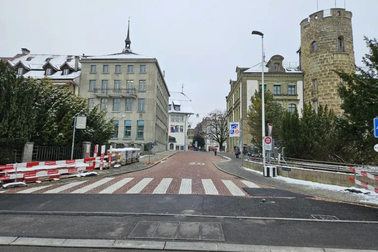 Zofingen AG - Bahnhofstrasse vom 17.01.2024 bis zum 16.02.2024 komplett gesperrt