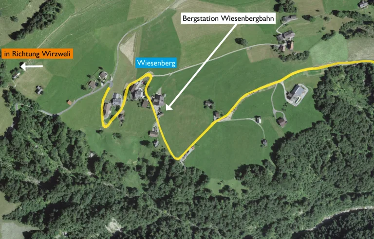 Dallenwil NW – Wiesenbergstrasse gesperrt