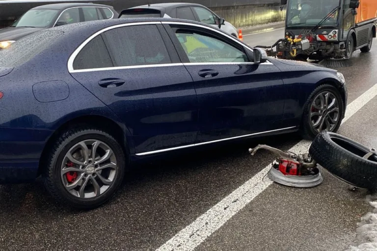 Solothurn - Unfall führt zu Verkehrsbehinderungen 