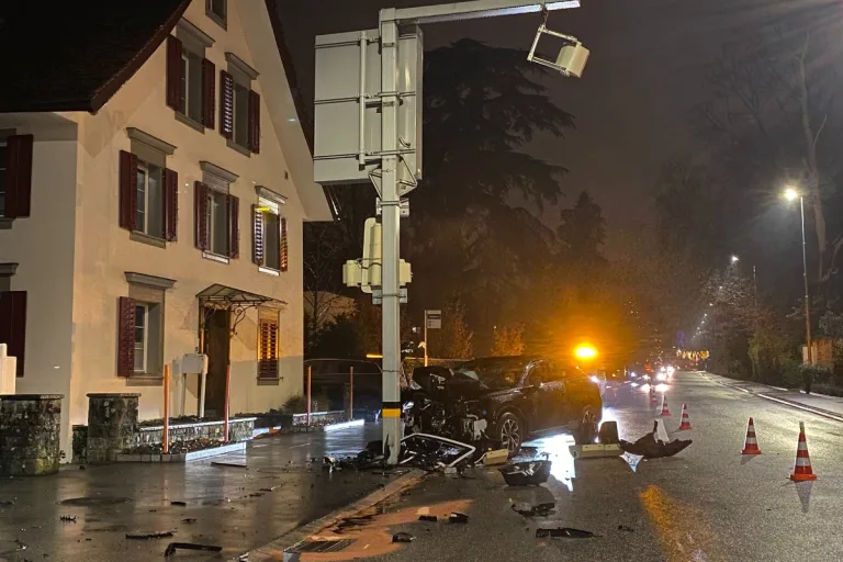 Zug -  Zeugenaufruf nach Selbstunfall