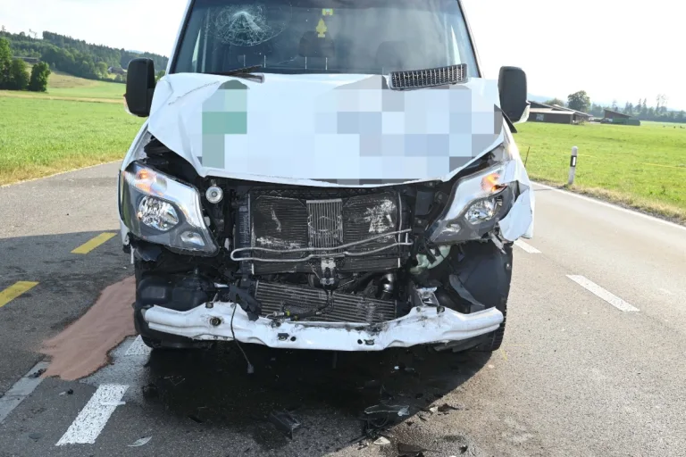 Unfall in Oberbüren SG - Drei Männer verletzt