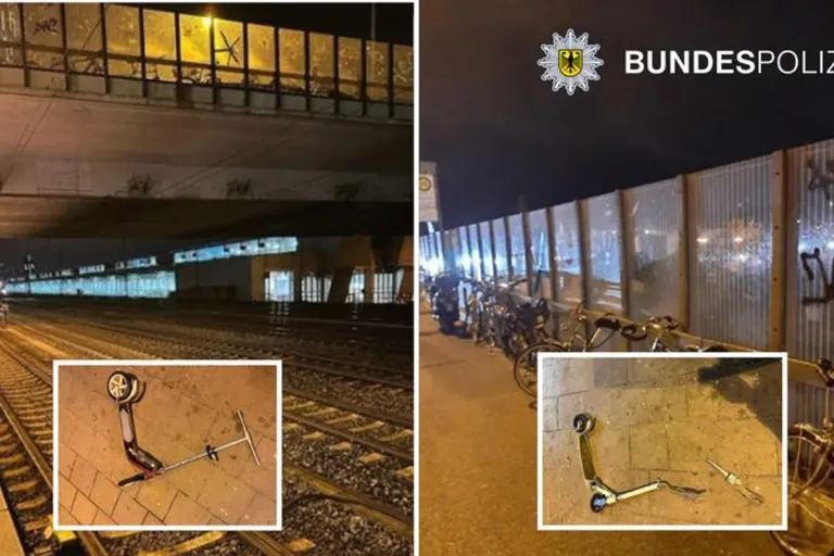 Tretroller auf S-Bahngleis geworfen - Ermittlungen wegen gefährlichen Eingriffs in den Bahnverkehr auf Friedenheimer Brücke