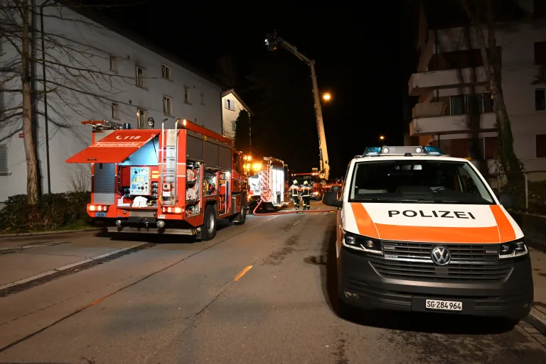 Rorschach SG – Brand in Wohnung richtet hohen Schaden an