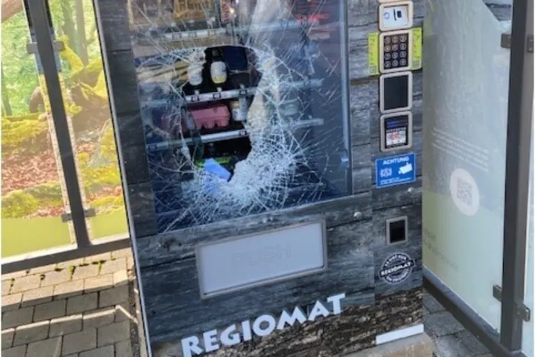 Hermeskeil RP - Lebensmittelautomat "Regiomat" zum wiederholten Mal aufgebrochen 