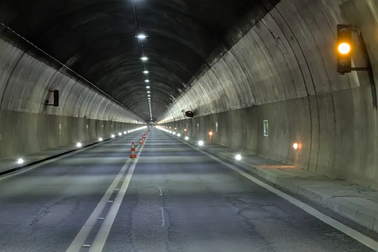 A6 Gampel – Goppenstein VS – Vier Nächte Einspurverkehr wegen Bauarbeiten