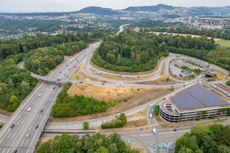 Bern – Sperrung der A1-Einfahrt Richtung Lausanne