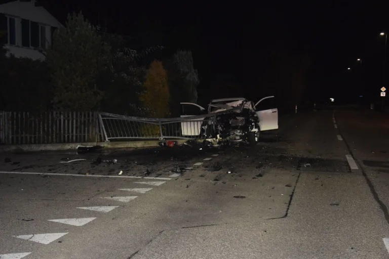Kestenholz SO – Eine Person bei Unfall verletzt