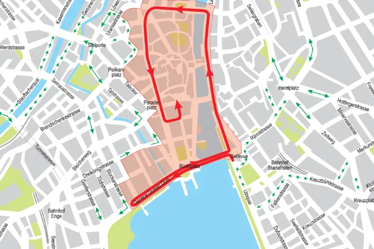 Stadt Zürich - Verkehrseinschränkungen am Sechseläuten 2022
