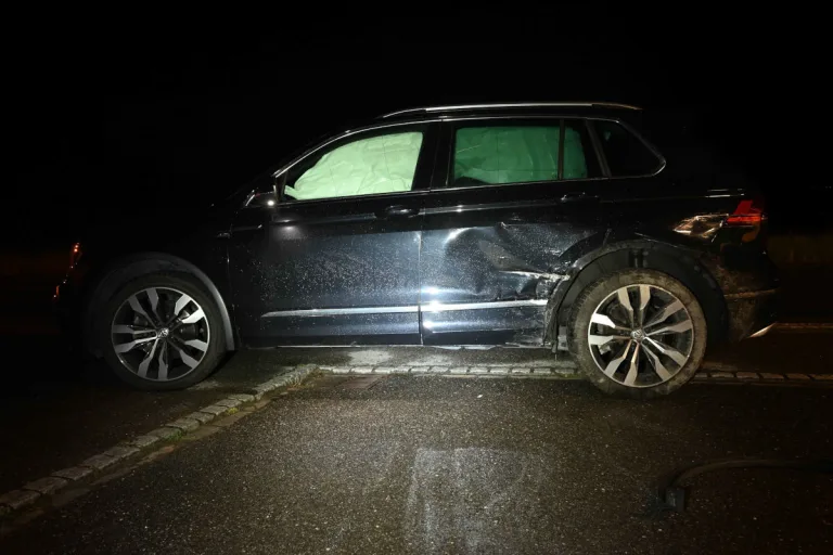 Oberriet SG – Fahrunfähiger Lenker verursacht Unfall