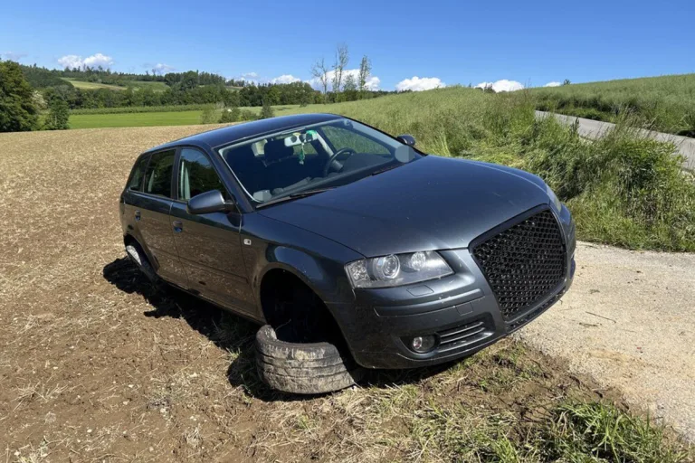 Lengnau AG - Entgegenkommendem Auto ausgewichen