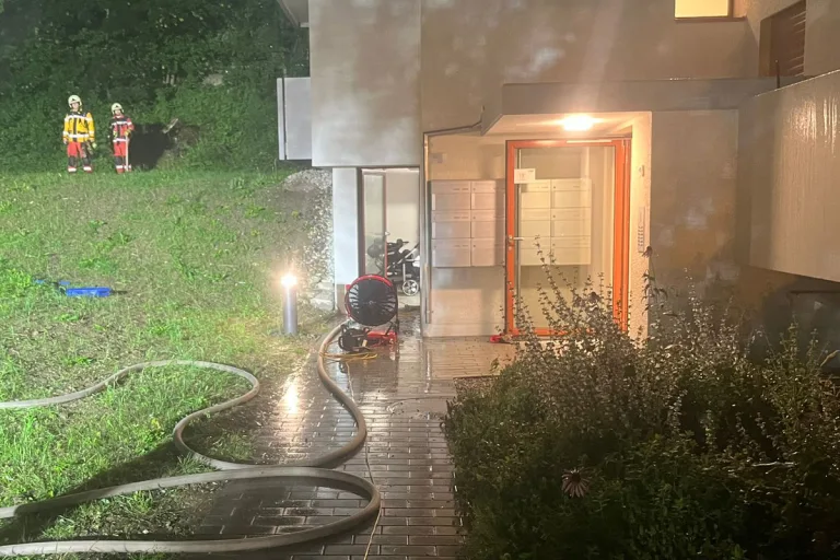 Frauenfeld TG - Brand in einem Keller 