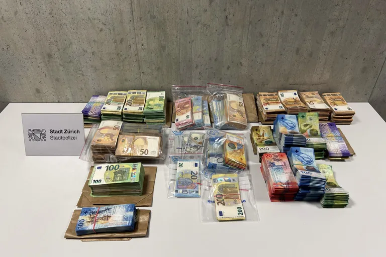 Zürich  - Mehrere Festnahmen nach Telefonbetrug  - eine halbe Million Franken sichergestellt