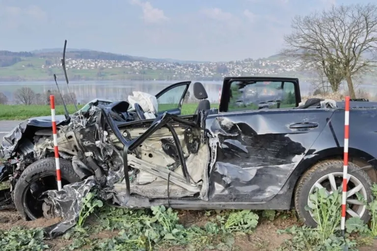 Aesch LU – Heftiger Unfall – Helikopter im Einsatz