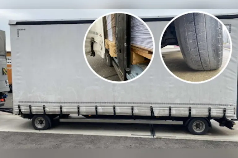 Domdidier  FR – Lastzug wegen mehrerer Verstösse aus dem Verkehr gezogen