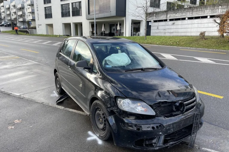 St.Gallen - Fahrunfähig Unfall verursacht 