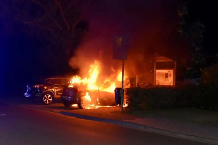  Pongs NW - VW Polo in Brand gesteckt