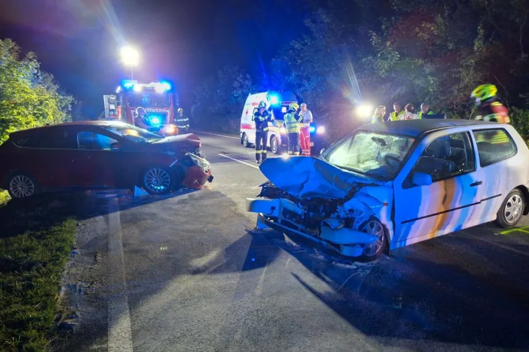 Küb NÖ – Drei Verletzte bei schwerem Verkehrsunfall